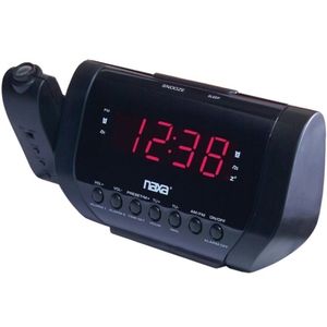 NAXA - Projection Dual Alarm Clock Radio.Item#: NRC-173